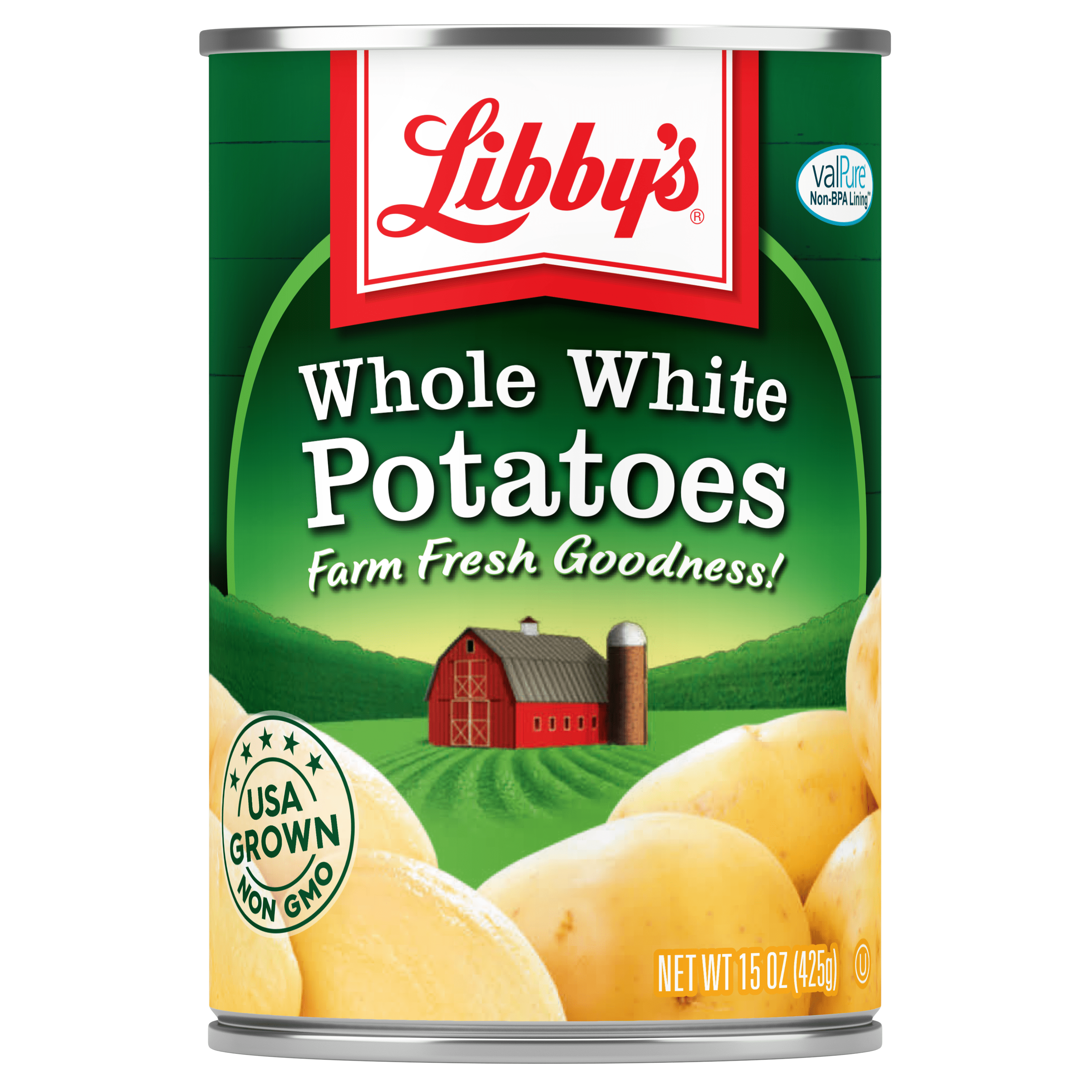 Libby's Whole White Potatoes Delicious Mildly Sweet Flavor and Pleasant White Color 15 oz