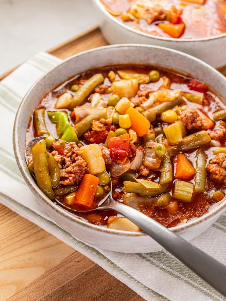 30 Minute Beef Vegetable Soup