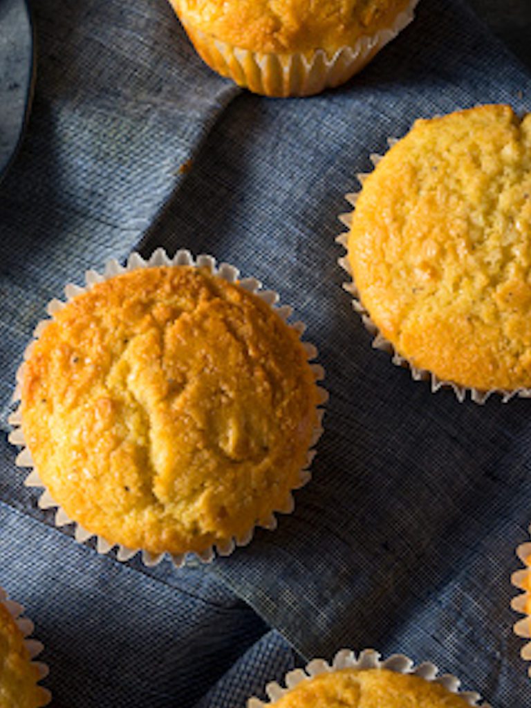 Hatch Chile & Cheddar Corn Muffins