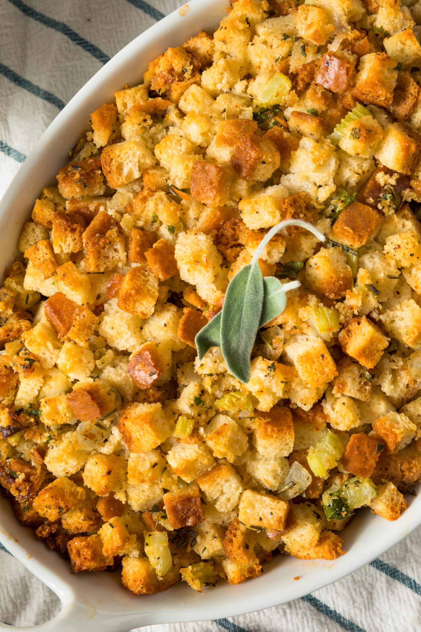 Herbed Corn Bread and Sausage Stuffing