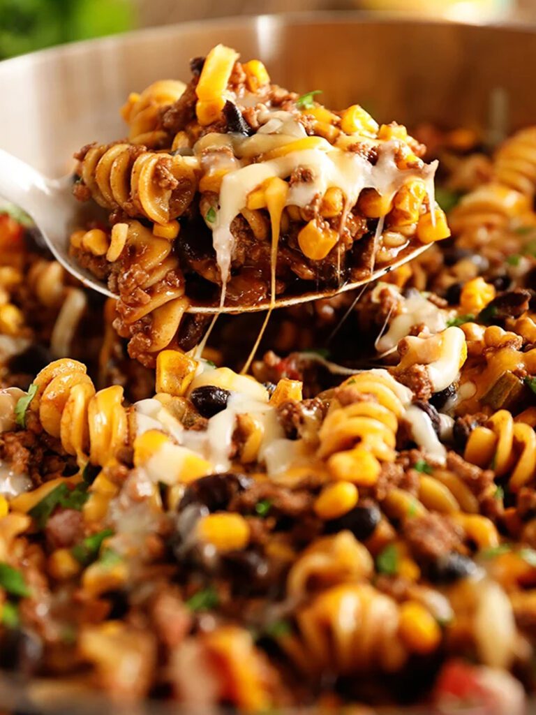 One-Pan Taco Pasta