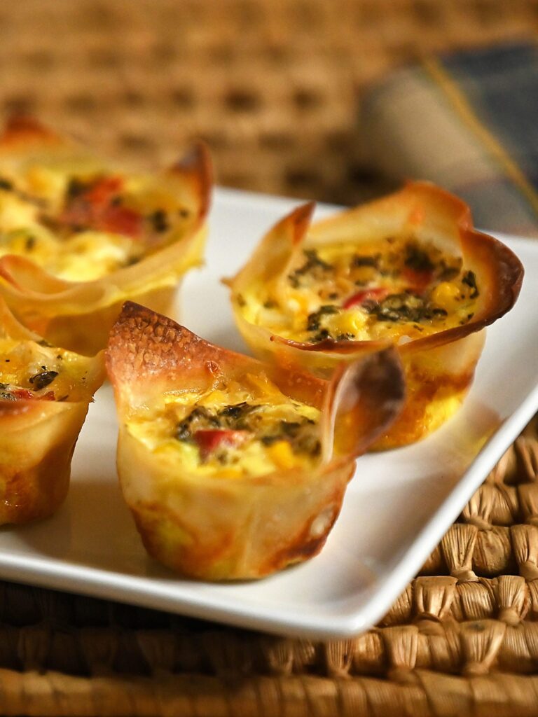 Corn & Cheese Mini Tarts