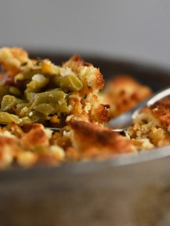 Garlicky Green Bean Casserole RM