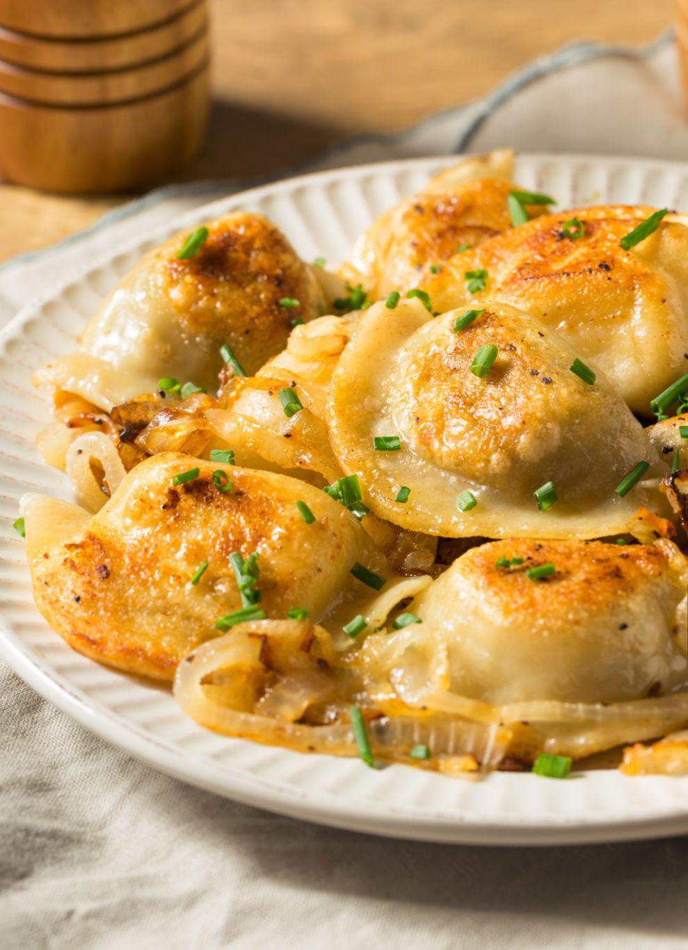 Cheesy Sauerkraut Pierogi