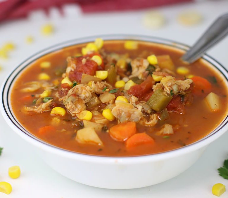 Hearty Manhattan Clam and Corn Chowder