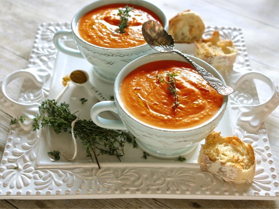 Carrot Coconut Soup