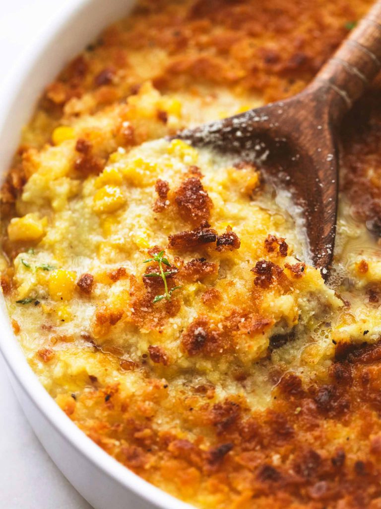 Baked Parmesan Creamed Corn