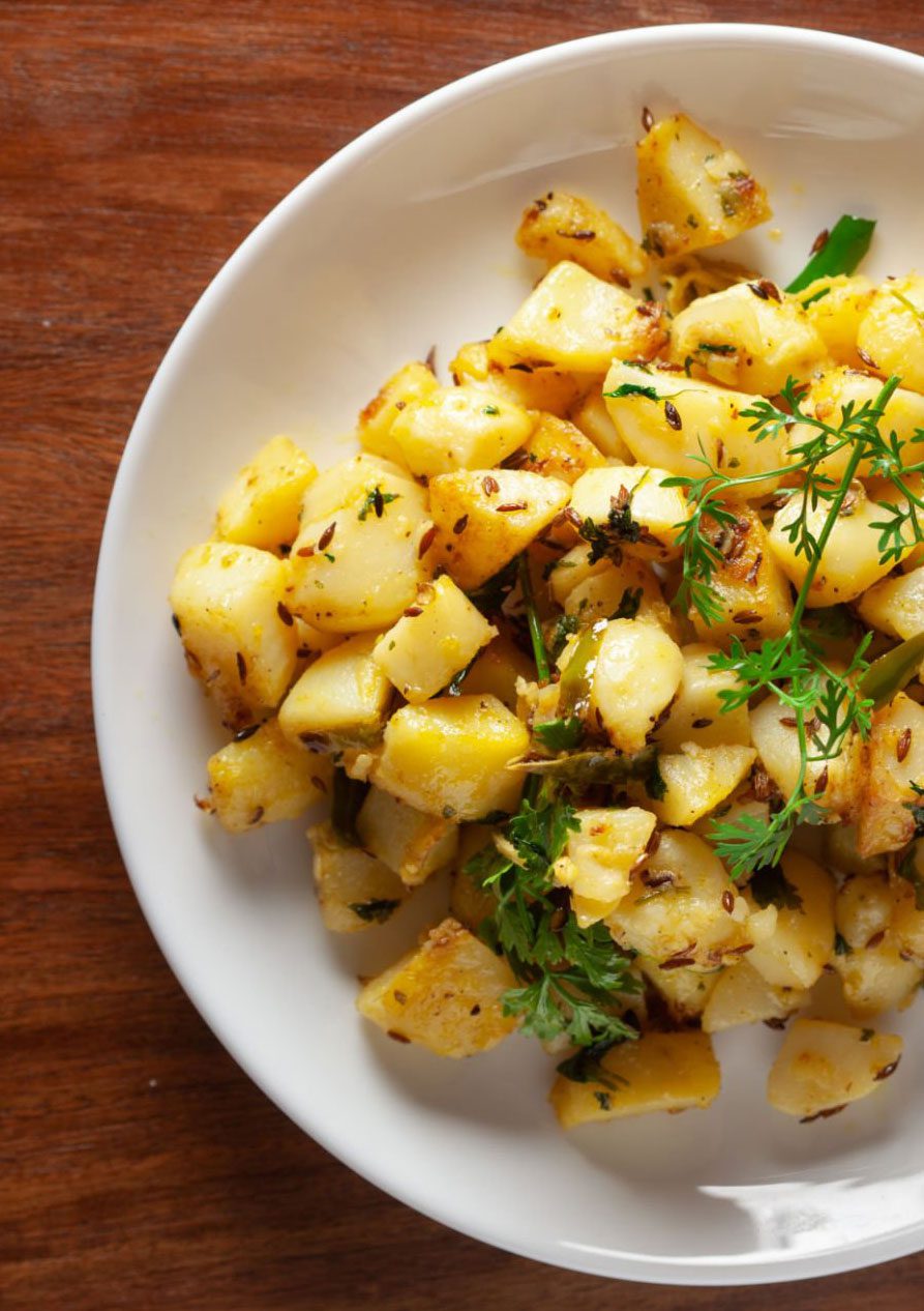 Grown right here in the US of A - Libby's White Potatoes 