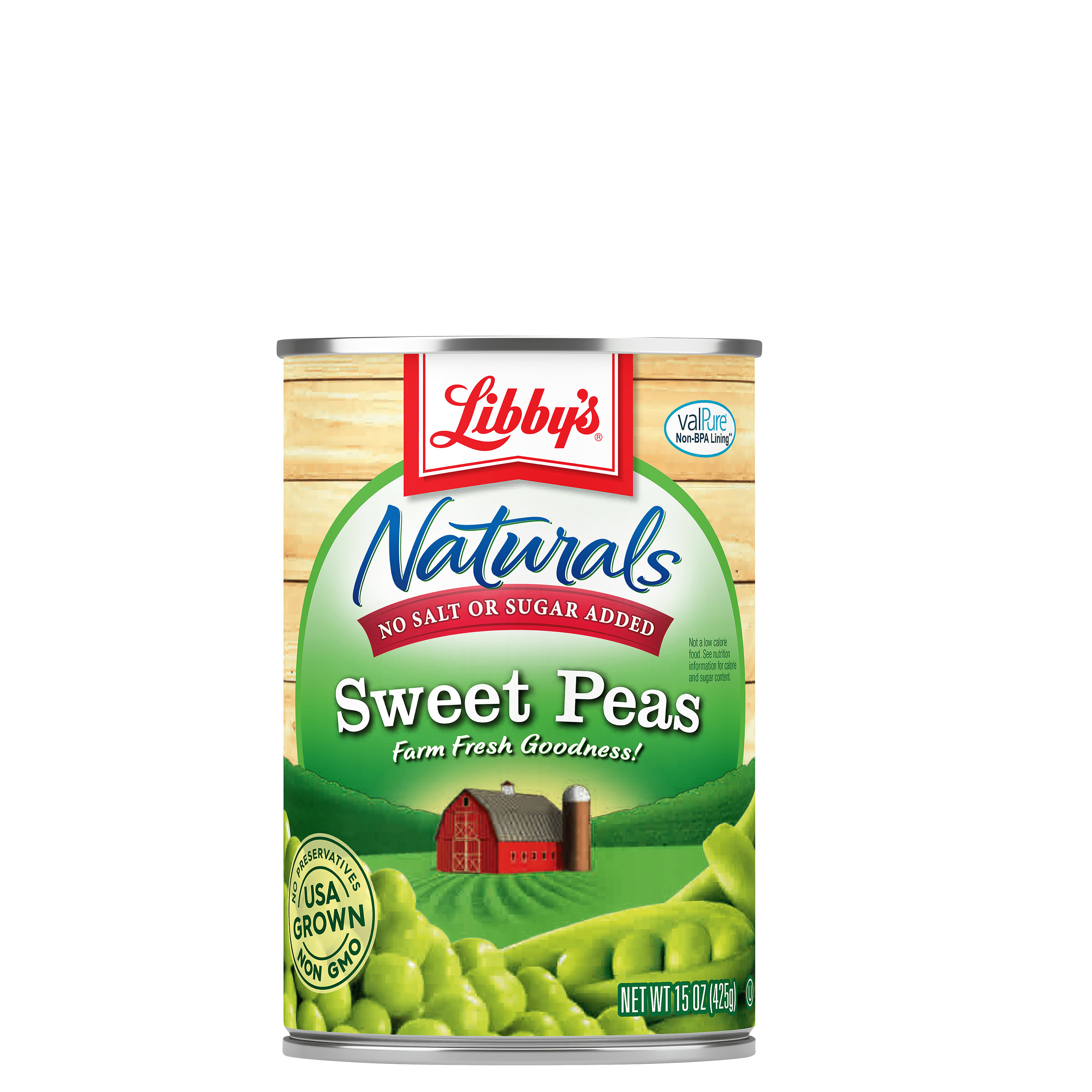 Libby's Naturals Sweet Peas | No Salt Added, No Sugar Added