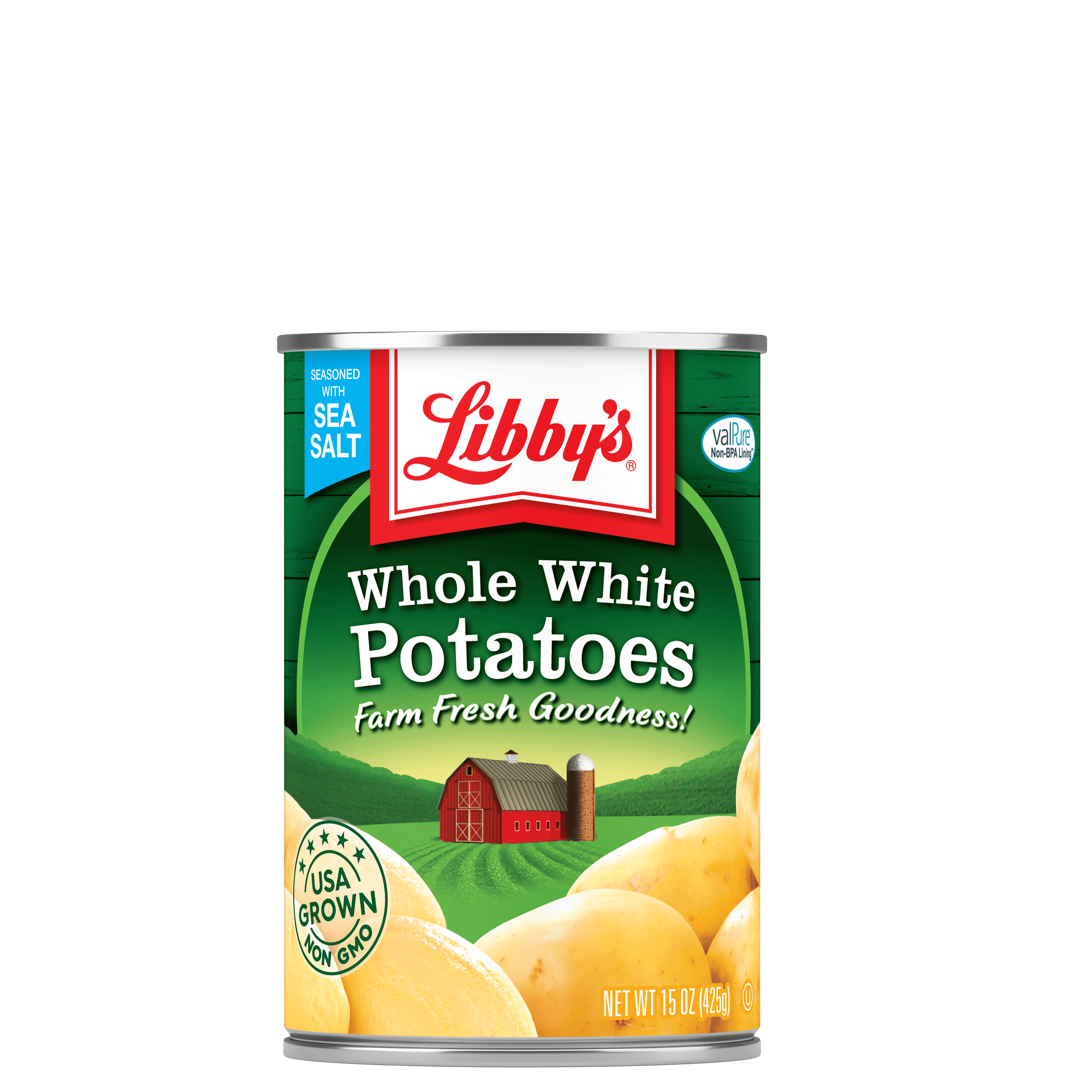 Medium Whole Skinless White Potatoes #10 Can