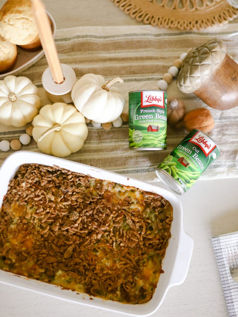 Loaded Green Bean Casserole