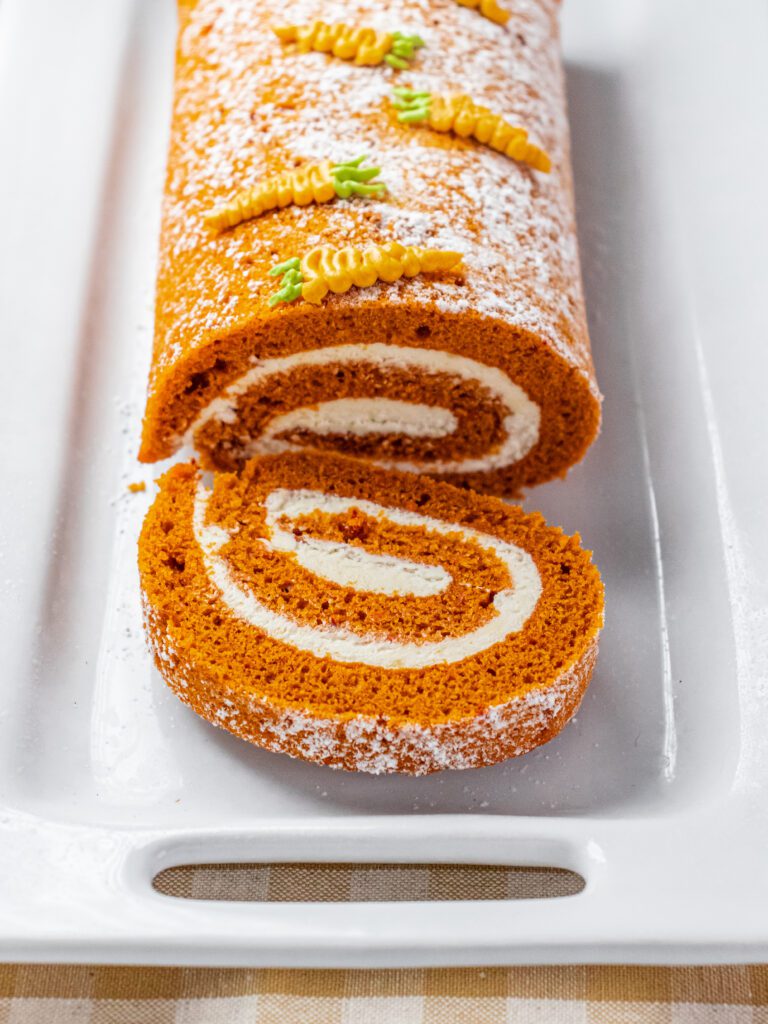 Carrot Cake Roll