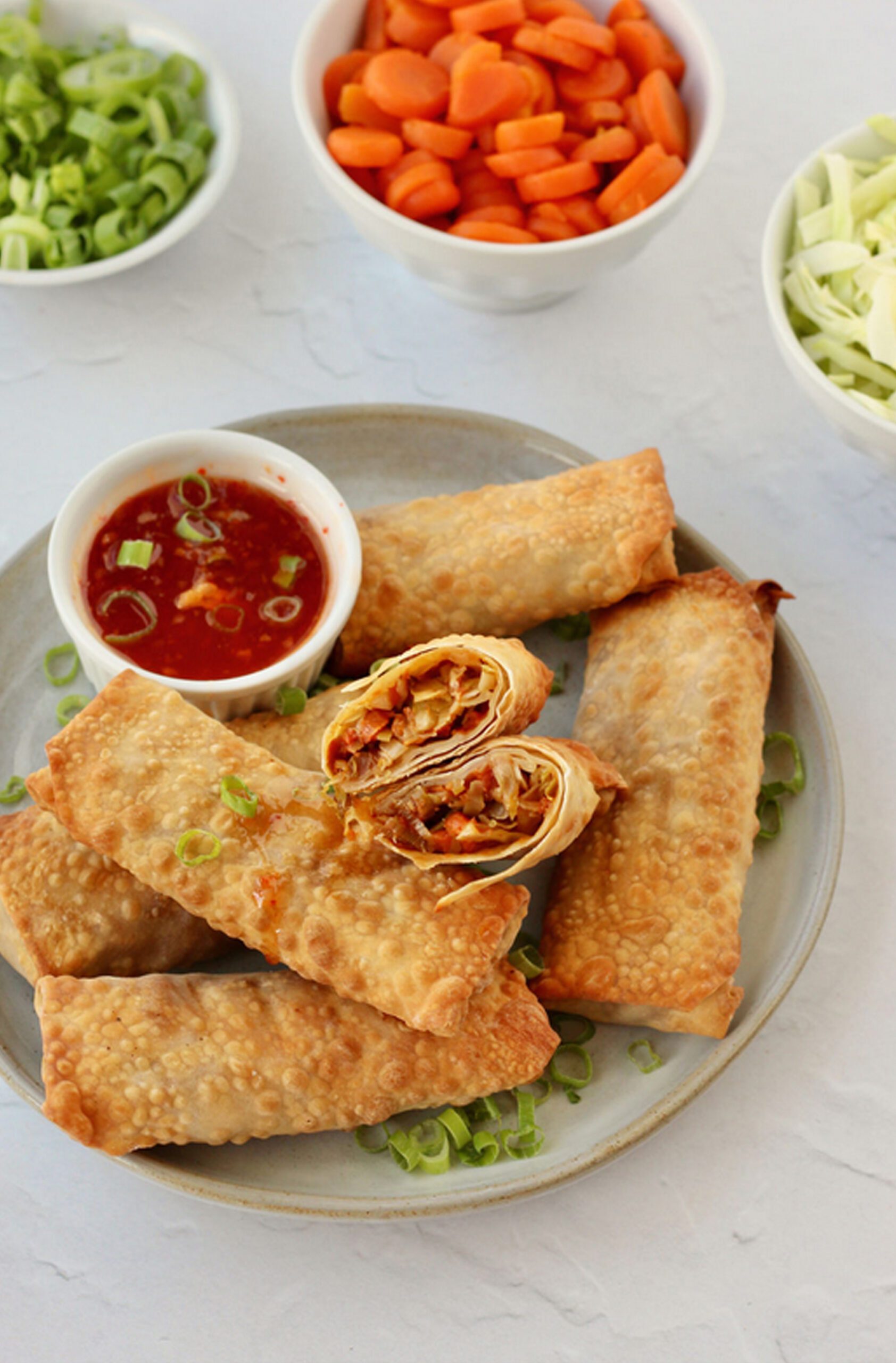 Air Fryer Vegetable Egg Rolls