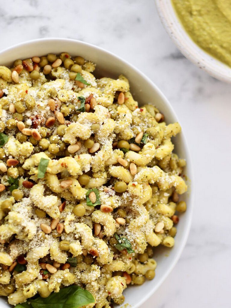 Pea Pasta with Parmesan