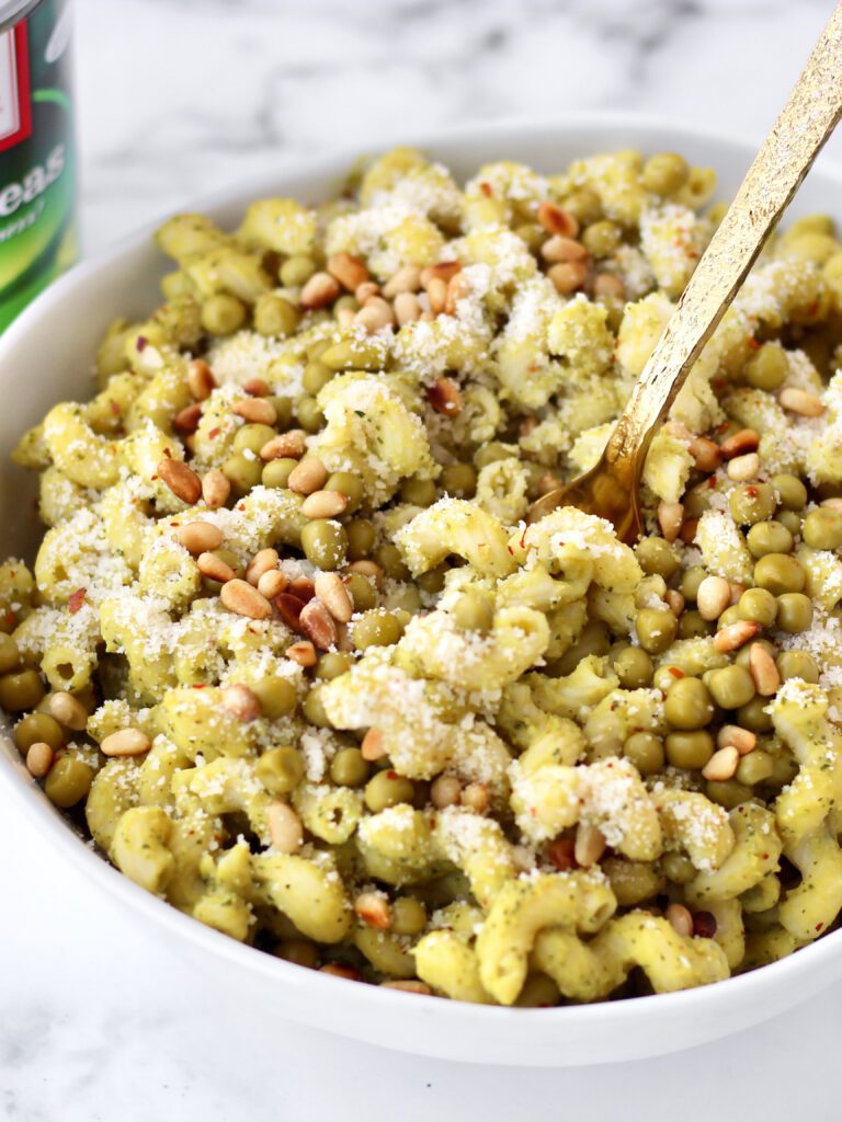 Pea Pasta with Parmesan