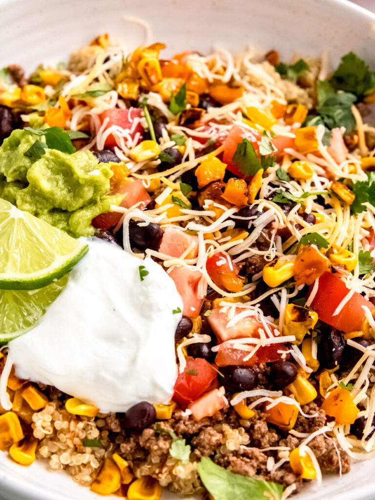 Quinoa Taco Bowl